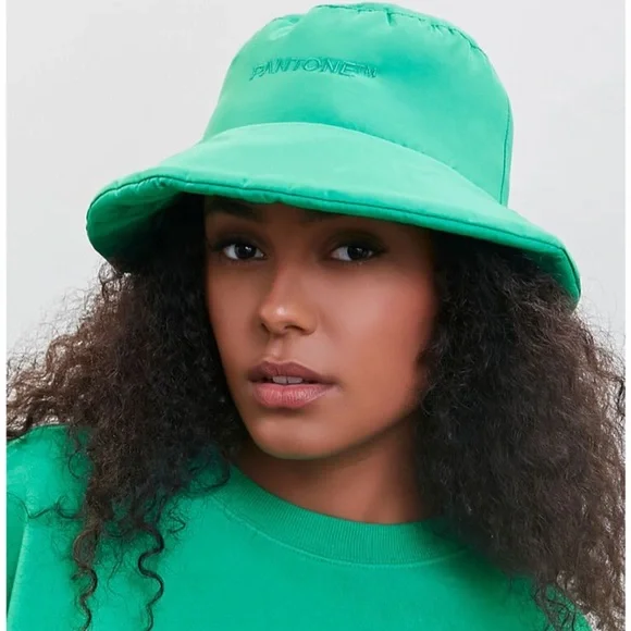 Pantone Embroidered Bucket Hat Embroidered Pantone Bucket Hat. Originally $20 2... | Depop main image 4